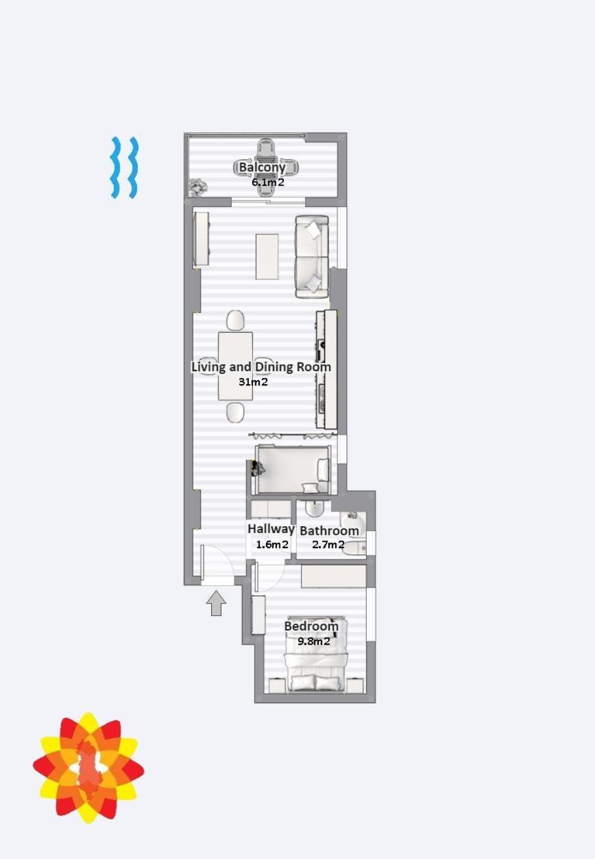 Sail Ocean View Apartments Sarandë Exterior foto