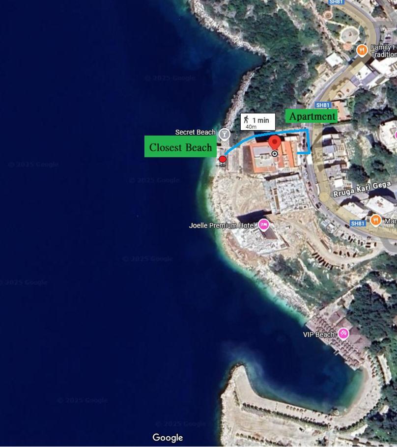 Sail Ocean View Apartments Sarandë Exterior foto